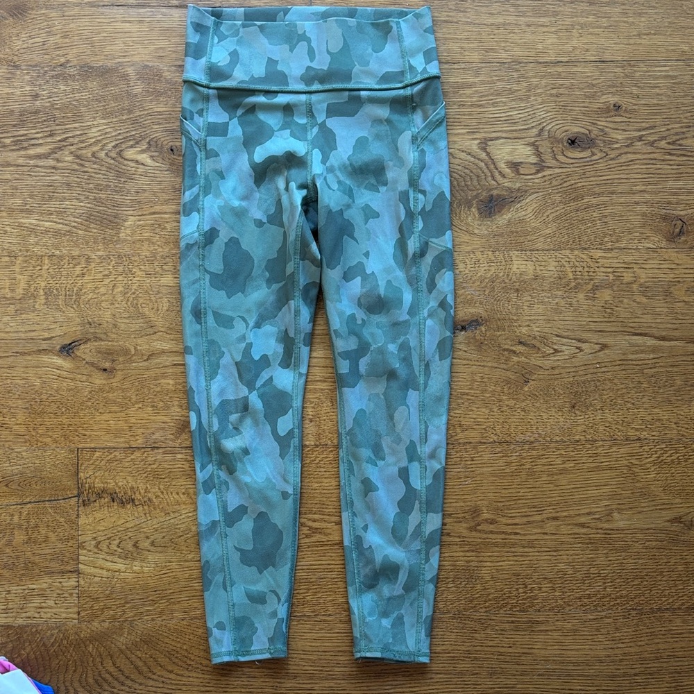 All in Motion Kids Camouflage Leggings - Green